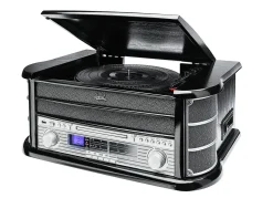 BADER Nostalgie-Stereoanlage mit MP3-Direktaufnahmefunktion