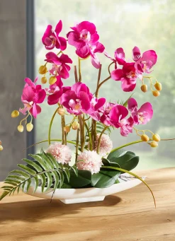 BADER Orchideen-Arrangement in Schale