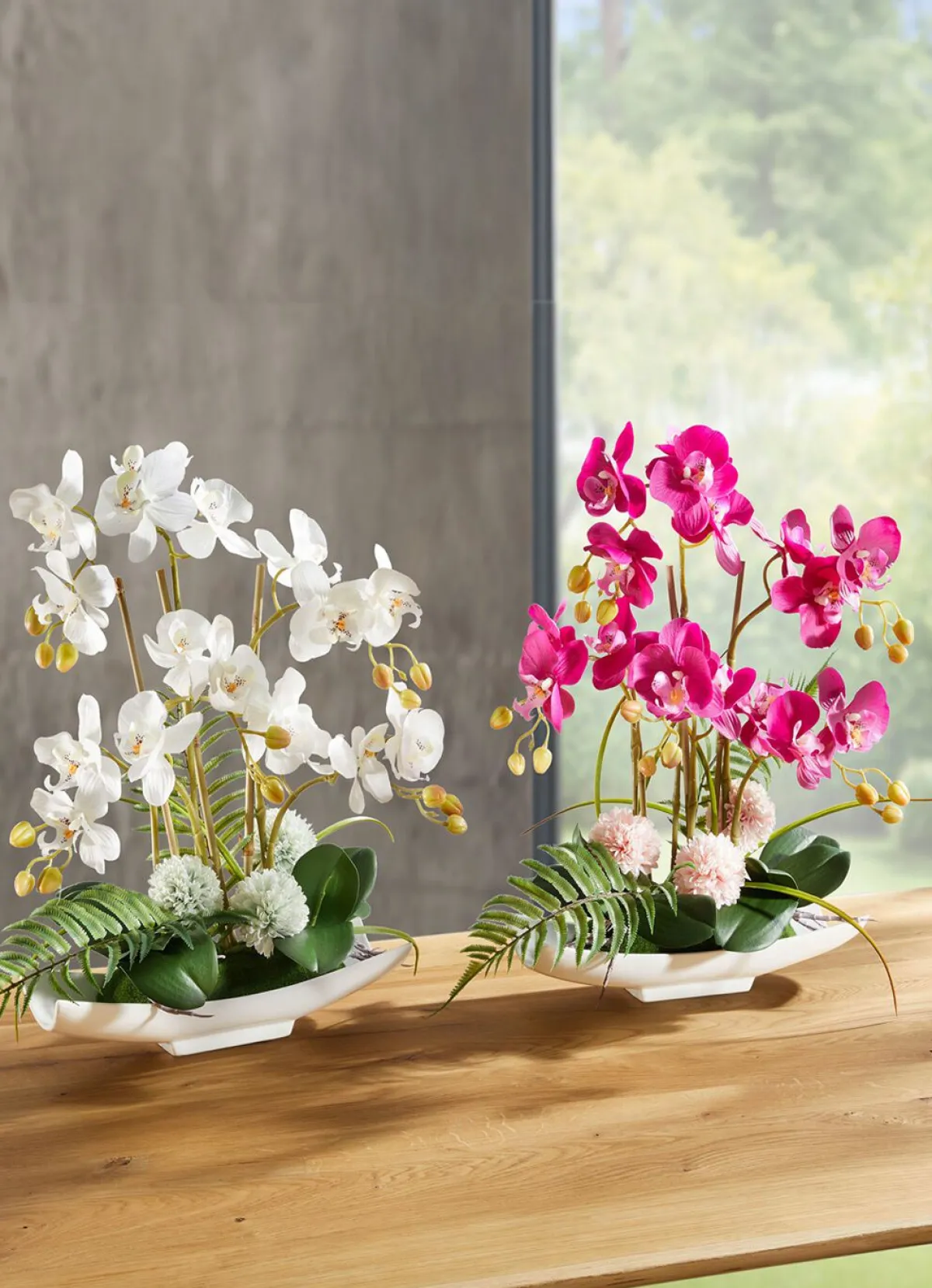 BADER Orchideen-Arrangement in Schale
