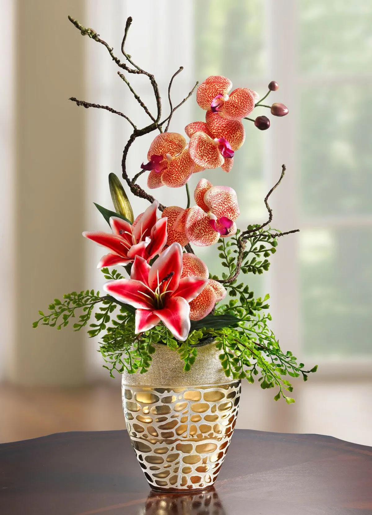 BADER Orchideen-Gesteck im Topf