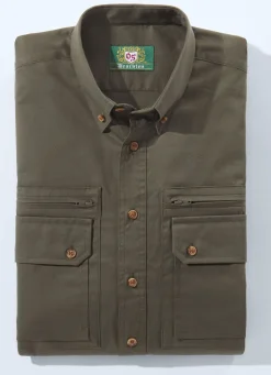 Herren OS TRACHTEN "OS-Trachten"-Hemd mit Button-Down-Kragen in 3 Farben