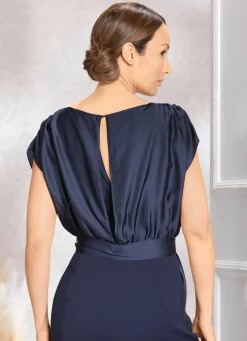 Damen BADER Overall mit Bindegürtel