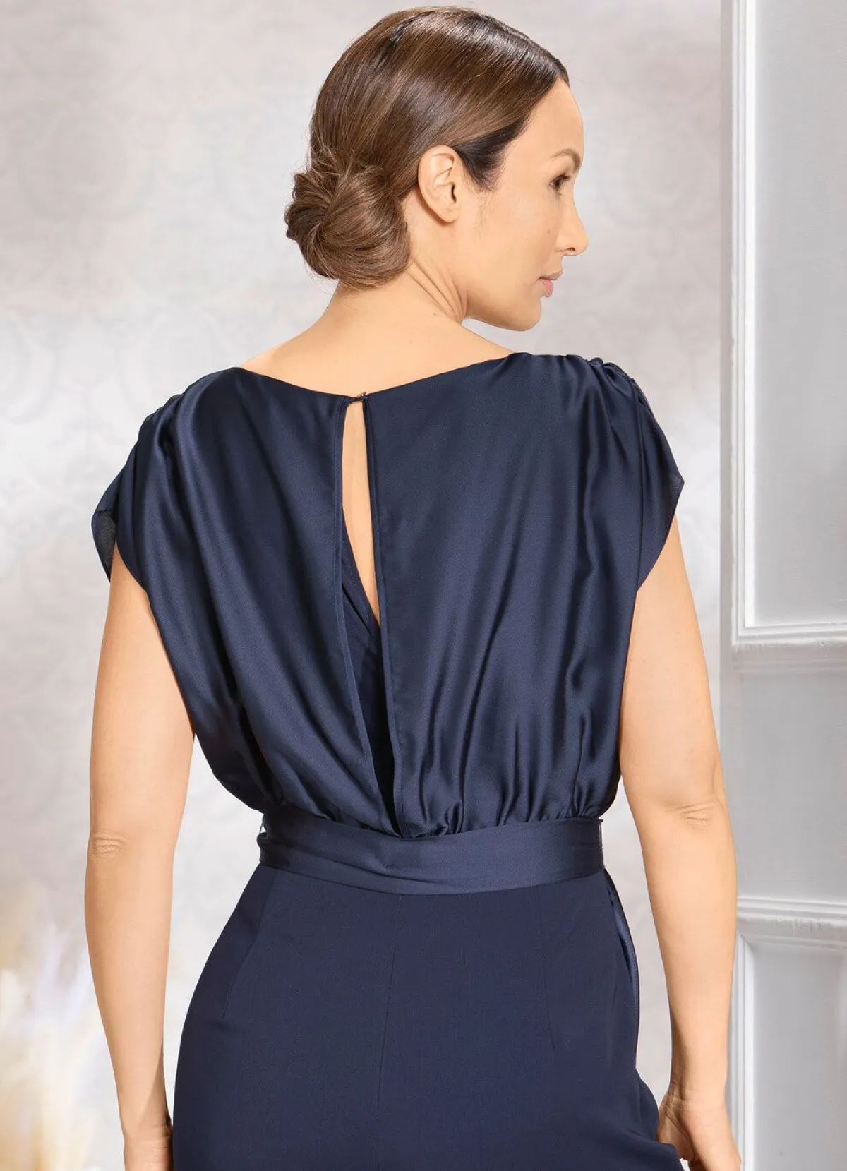 Damen BADER Overall mit Bindegürtel