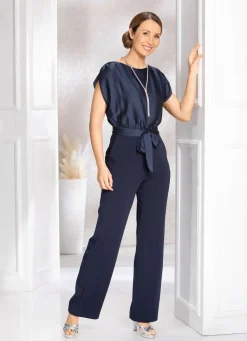Damen BADER Overall mit Bindegürtel