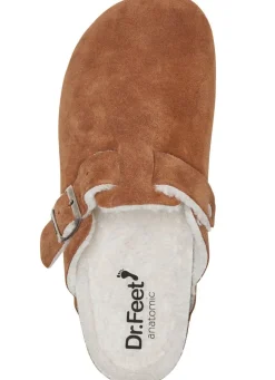Herren BADER Pantoffel aus weichem Veloursleder