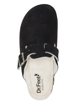 Herren BADER Pantoffel aus weichem Veloursleder