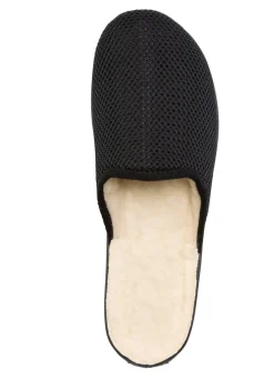 Herren BADER Pantoffel mit Schurwollfutter