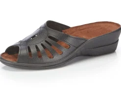 Damen BADER Pantolette mit Zierlochung