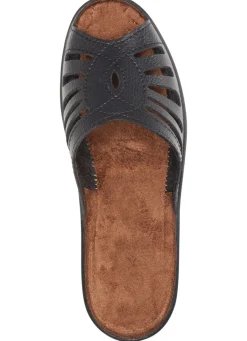 Damen BADER Pantolette mit Zierlochung
