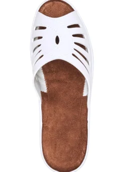Damen BADER Pantolette mit Zierlochung