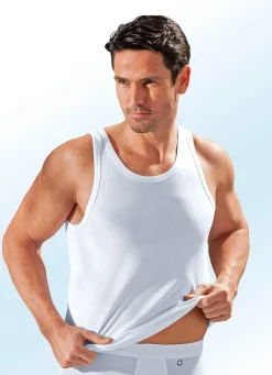 Herren BIO BY PFEILRING Pfeilring Dreierpack Sportjacken aus Feinjersey, weiß