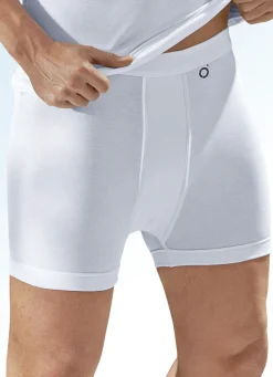 Herren BIO BY PFEILRING Pfeilring Dreierpack Unterhosen aus Feinjersey, weiß