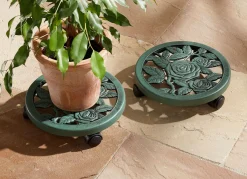 BADER Pflanzenroller antik, 2er-Set