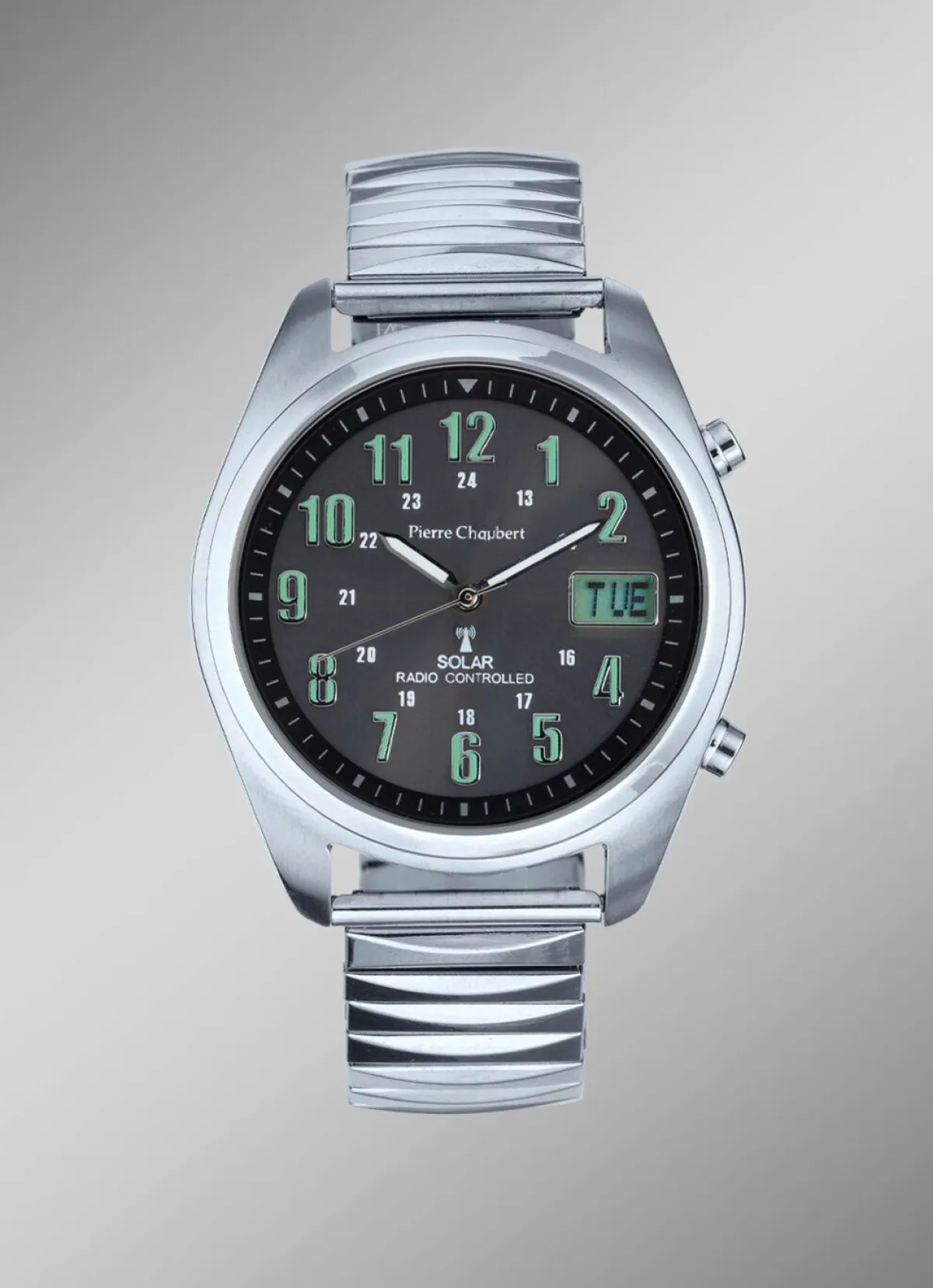 Herren PIERRE CHAUBERT - Funk-Solar-Herrenuhr
