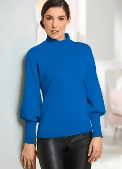 Damen BADER Pima-Pullover in Feinstrick