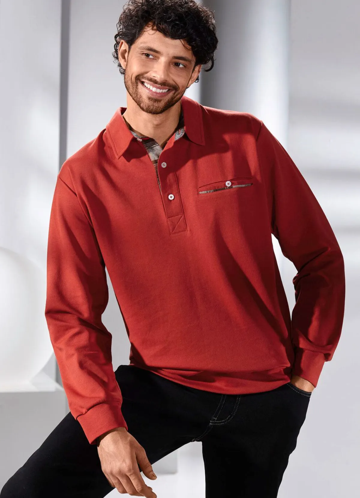 Herren BADER Poloshirt in 3 Farben