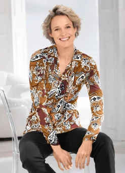 Damen BADER Poloshirt mit Biesenverarbeitung in 2 Farben