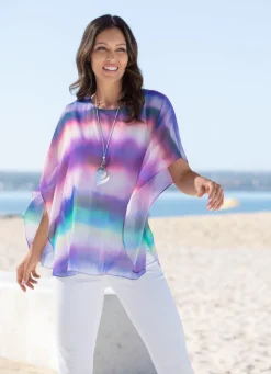 Damen BADER Poncho-Tunika in