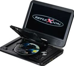 Reflexion Portabler DVD-Spieler mit TV 10,1"