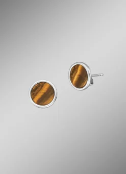 Damen ENGELSRUFER Powerful Stone Ohrstecker mit Tigerauge