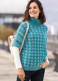 Damen BADER Pulli in Garnmix
