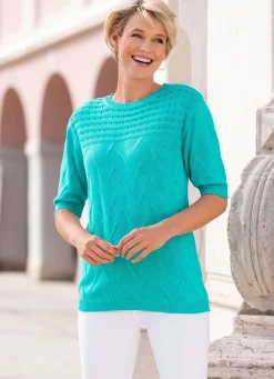 Damen BADER Pulli in Mustermix