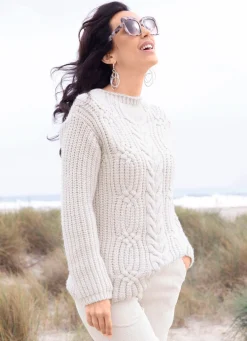 Damen Tizia Pullover in flauschig weichem Grobstrick