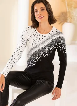 Damen BADER Pullover in weichem Feinstrick