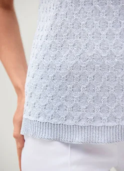 Damen Tizia Pullover mit edlem Glanzeffekt