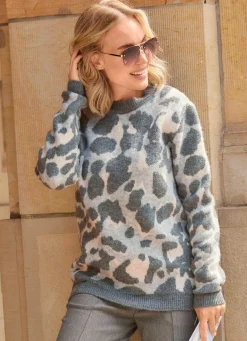 Damen Tizia Pullover mit flauschigem Griff