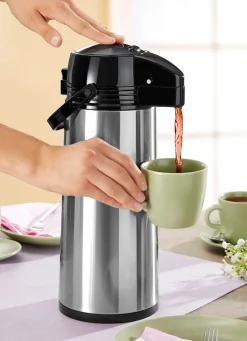 BADER Pump-Isolierkanne aus rostfreiem Edelstahl