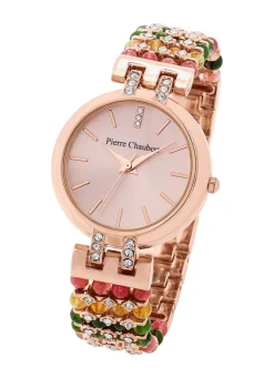 Damen PIERRE CHAUBERT Quartz-Damenuhr mit Metallgehäuse