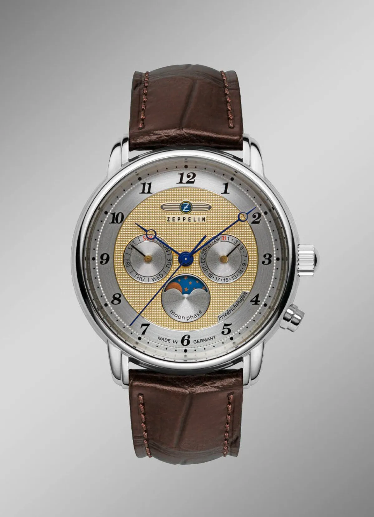 Herren ZEPPELIN Quartz-Herrenuhr Friedrichshafen 8536-5
