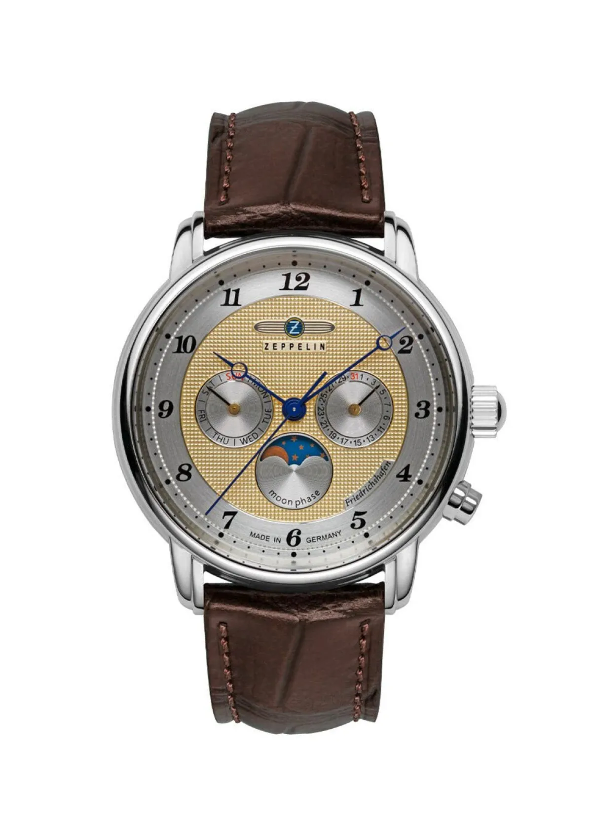 Herren ZEPPELIN Quartz-Herrenuhr Friedrichshafen 8536-5