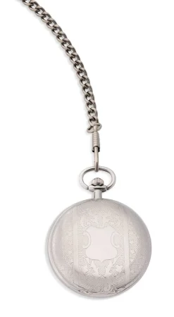 Herren BADER Quartz-Taschenuhr mit Metallgehäuse