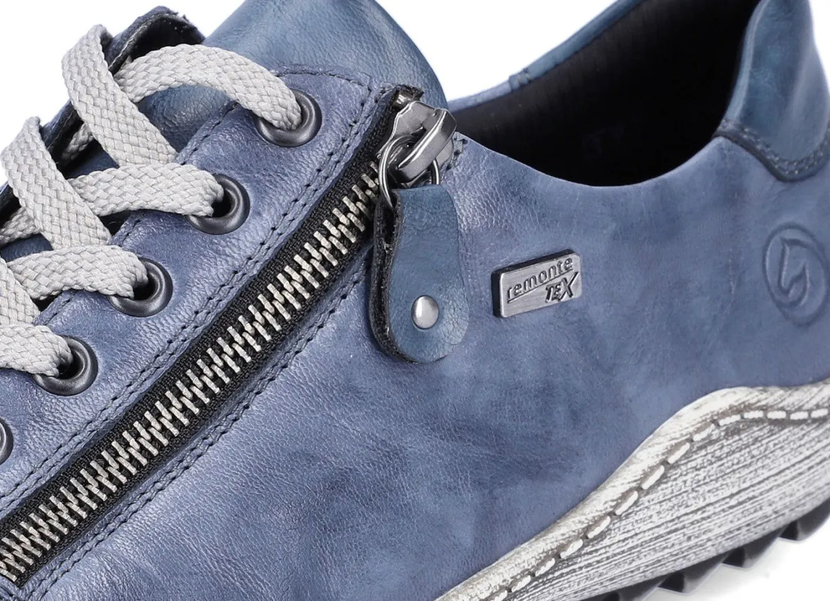 Damen Remonte , bequeme Damen-Sneaker, Weite G, mit herausnehmbarem Fußbett
