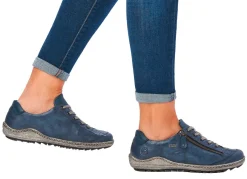 Damen Remonte , bequeme Damen-Sneaker, Weite G, mit herausnehmbarem Fußbett