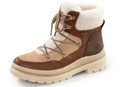 Damen Remonte , gefütterte Damen-Boots, Winterschuhe, Weite G, mit Reißverschluss