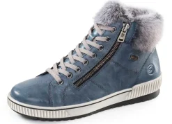 Damen Remonte , gefütterte Damen-Boots, Winterschuhe, Weite G, mit herausnehmbarem Fußbett