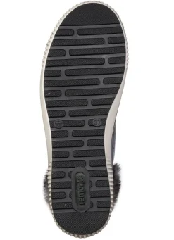 Damen Remonte , gefütterte Damen-Boots, Winterschuhe, Weite G, mit herausnehmbarem Fußbett