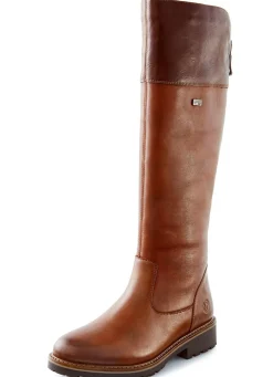 Damen Remonte , gefütterte Damen-Stiefel, Winterschuhe, Weite G, mit Reißverschluss