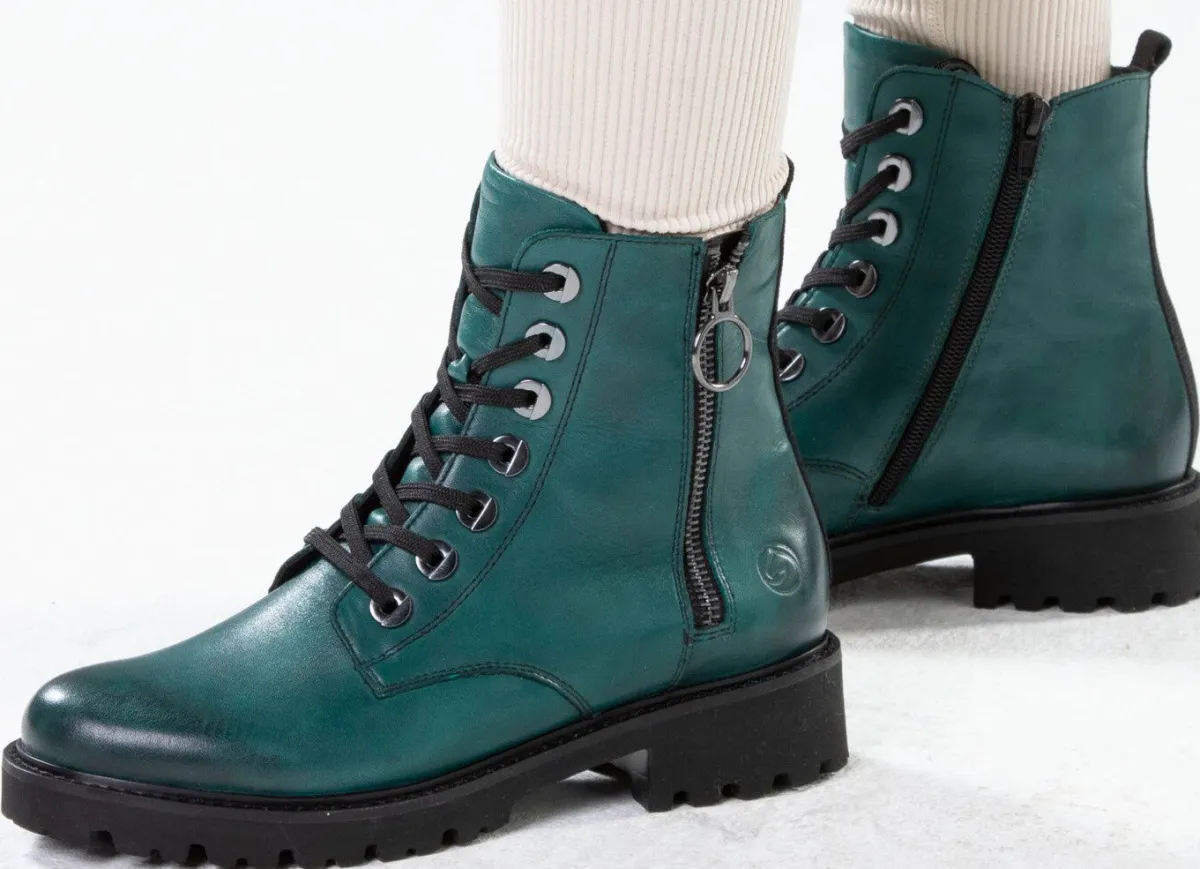 Damen Remonte , modische Damen-Stiefeletten, Winterschuhe, Weite G, mit herausnehmbarem Fußbett