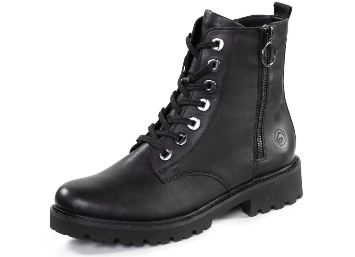 Damen Remonte , modische Damen-Stiefeletten, Winterschuhe, Weite G, mit herausnehmbarem Fußbett