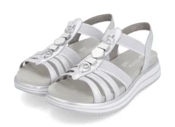 Damen Remonte Riemchen-Sandale mit Metallschmuck