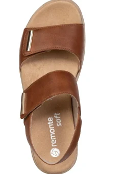 Damen Remonte , schicke Damen-Sandalen, mit herausnehmbarem Fußbett