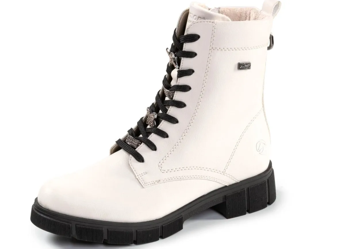Damen Remonte , schicke Damen-Stiefeletten, Winterschuhe, Weite G, mit Reißverschluss