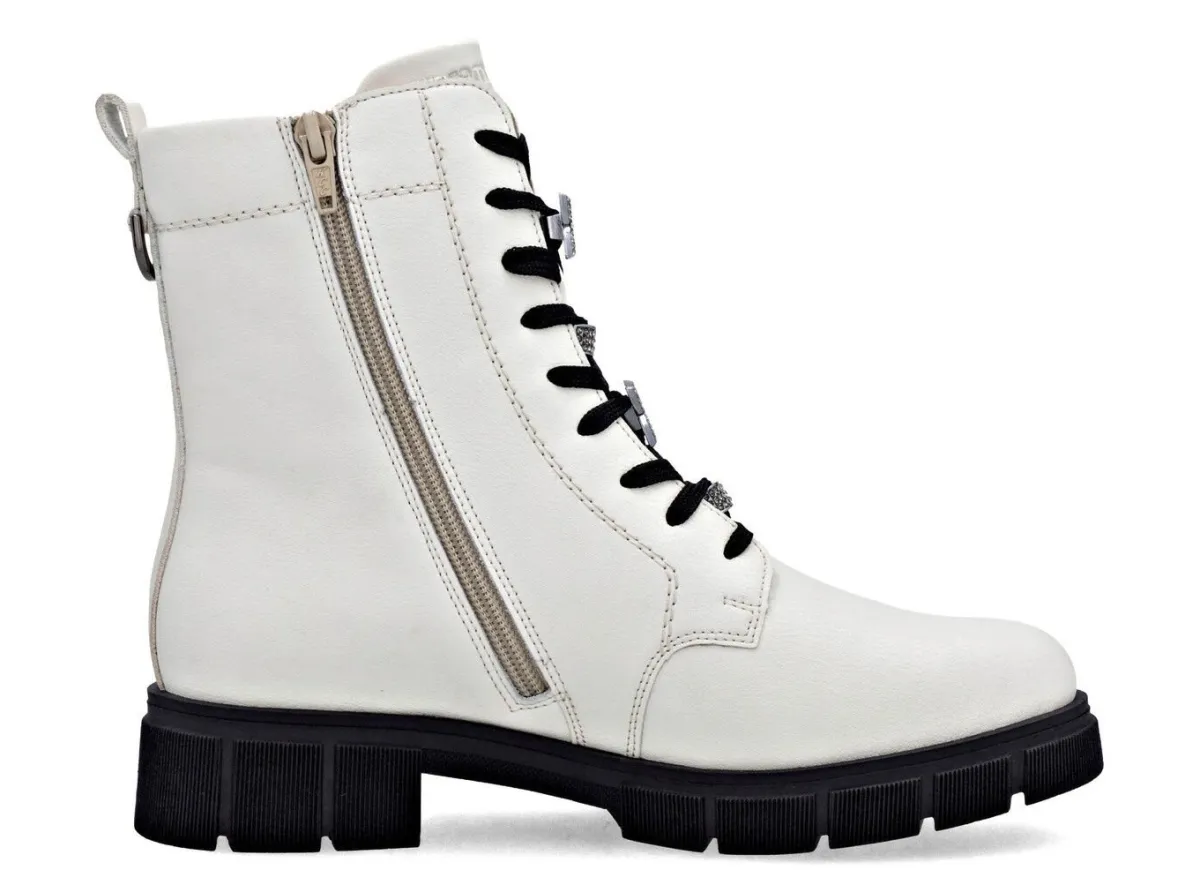 Damen Remonte , schicke Damen-Stiefeletten, Winterschuhe, Weite G, mit Reißverschluss