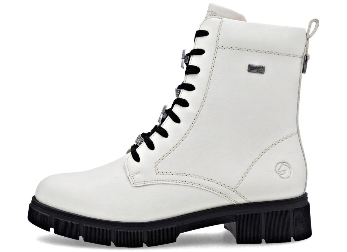 Damen Remonte , schicke Damen-Stiefeletten, Winterschuhe, Weite G, mit Reißverschluss