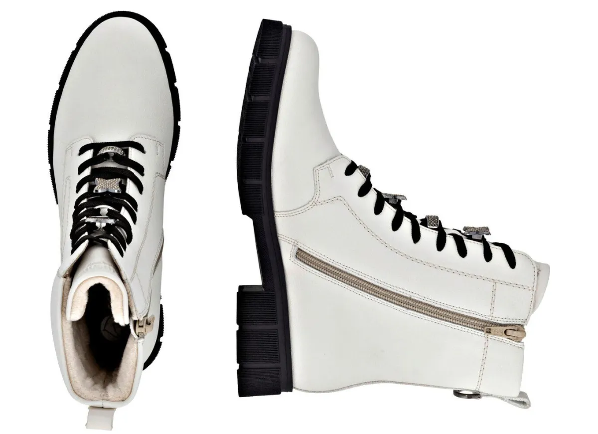 Damen Remonte , schicke Damen-Stiefeletten, Winterschuhe, Weite G, mit Reißverschluss