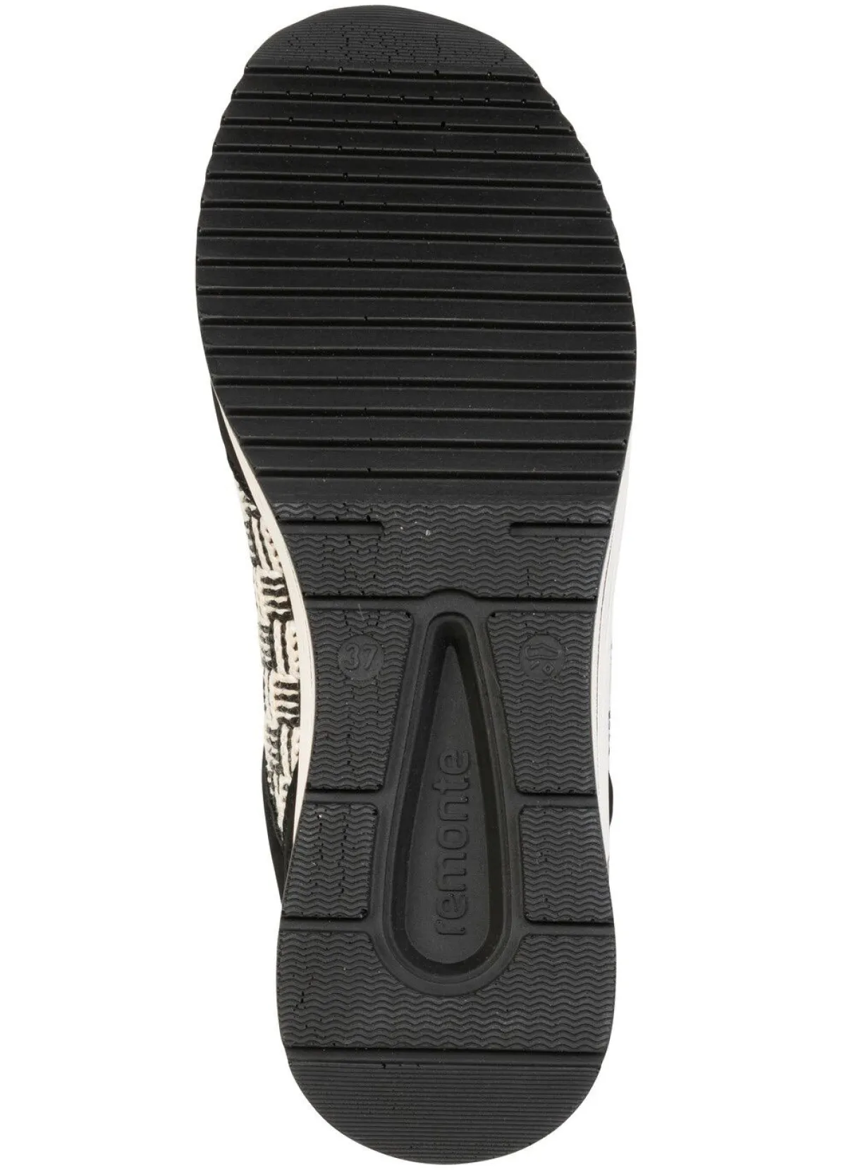 Damen Remonte , sportliche Damen-Sneaker, Weite H, mit herausnehmbarem Fußbett